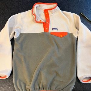 Patagonia synchilla fleece pullover boys xl 14